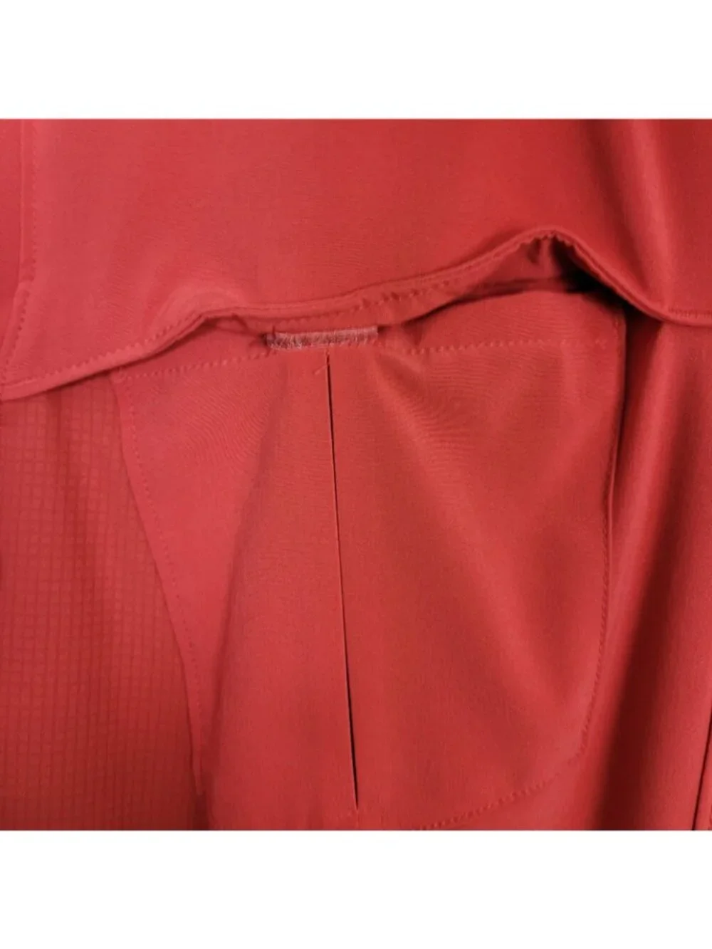 Columbia Omni-Shade UPF 50 Omni-Wick Hiking Shirt Shoulder Vents Coral Red XL - Picture 8 of 9